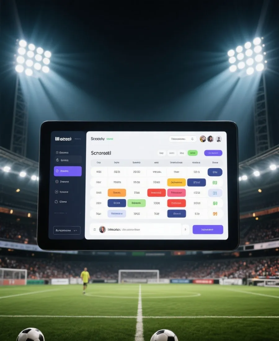 世界杯赛程展示界面