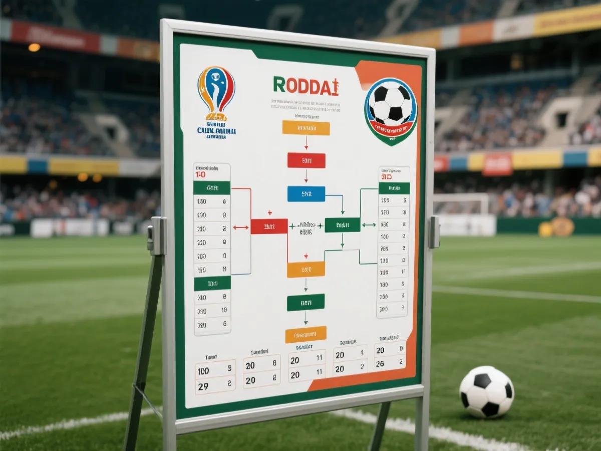 世界杯赛程结构示意图